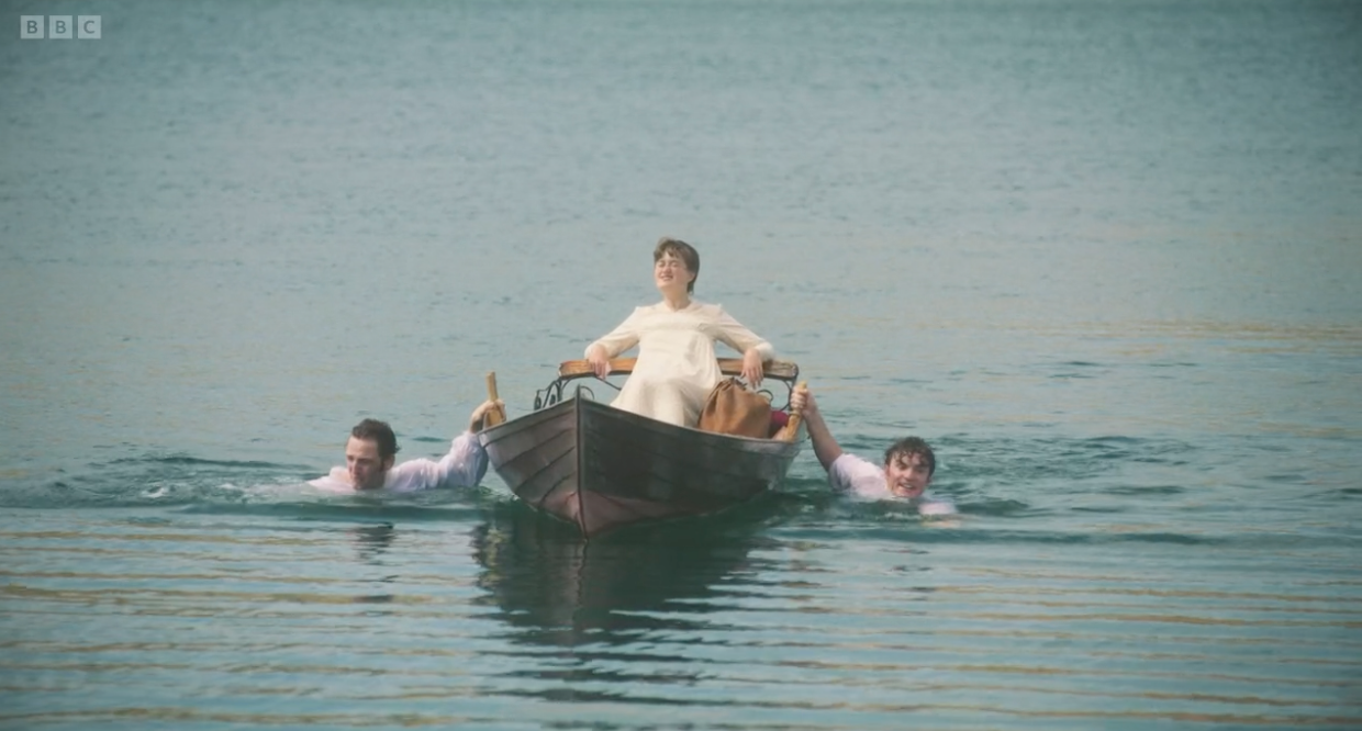 The Other Bennet Sister’s recipe for TV gold? Two Darcys in a lake