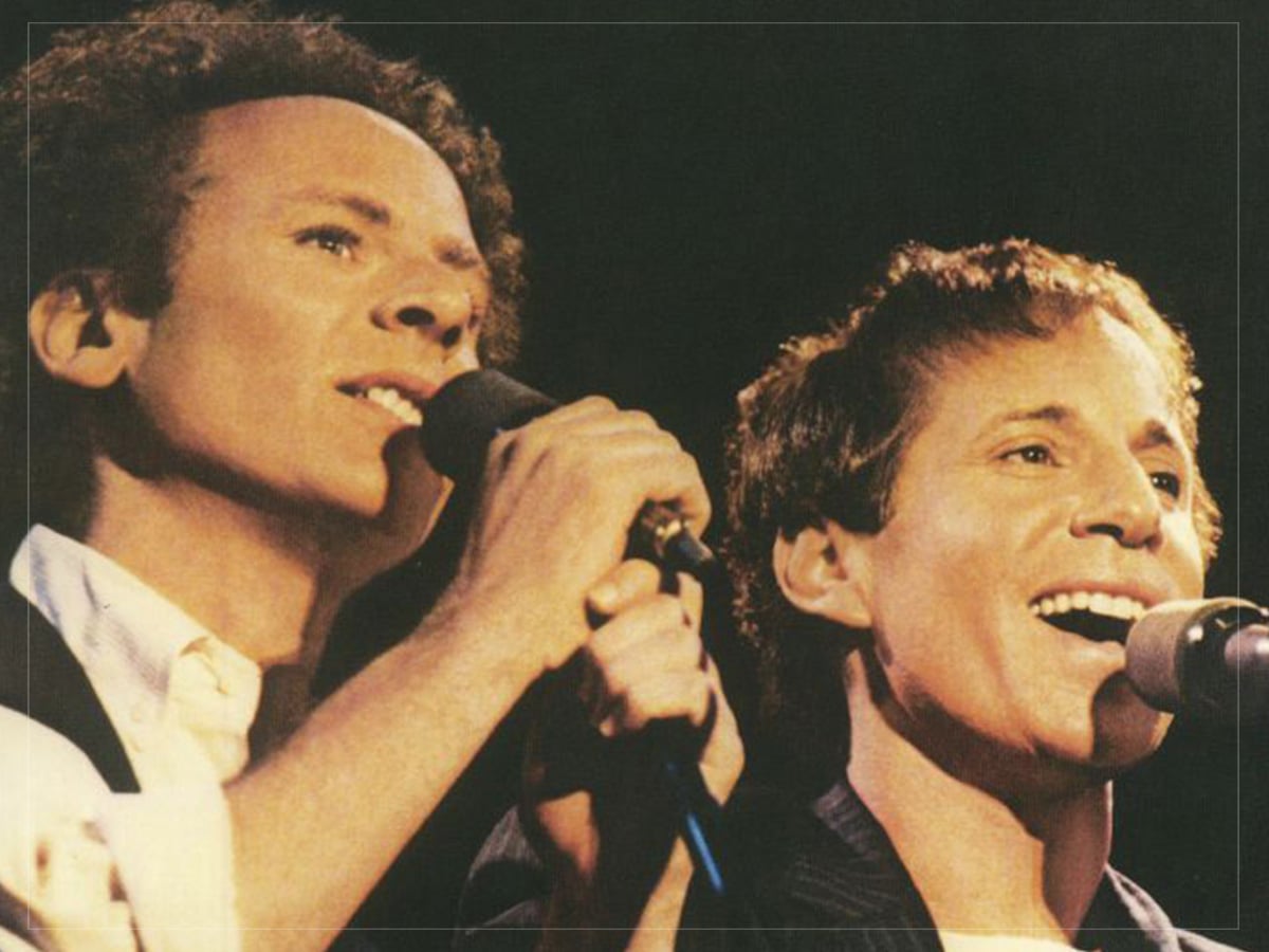 Simon & Garfunkel, 1981, and half a million people in Central Park