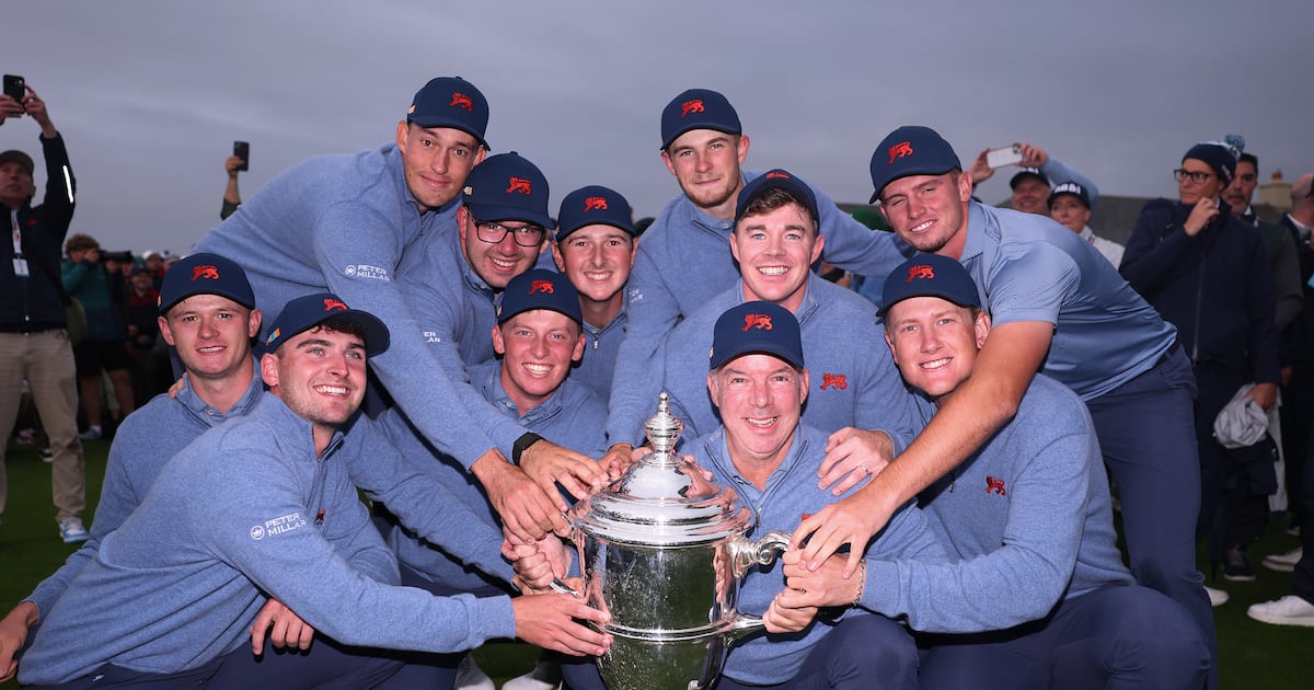 Walker Cup: Miracle by the Inagh as Great Britain and Ireland storm singles to take down USA – The Irish Times