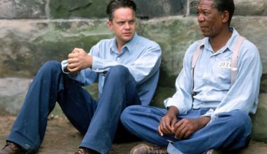 How does Red find Andy at the end of 'The Shawshank Redemption'?