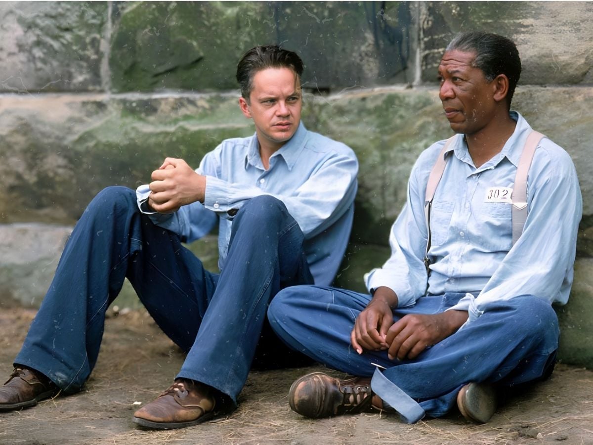 How does Red find Andy at the end of 'The Shawshank Redemption'?