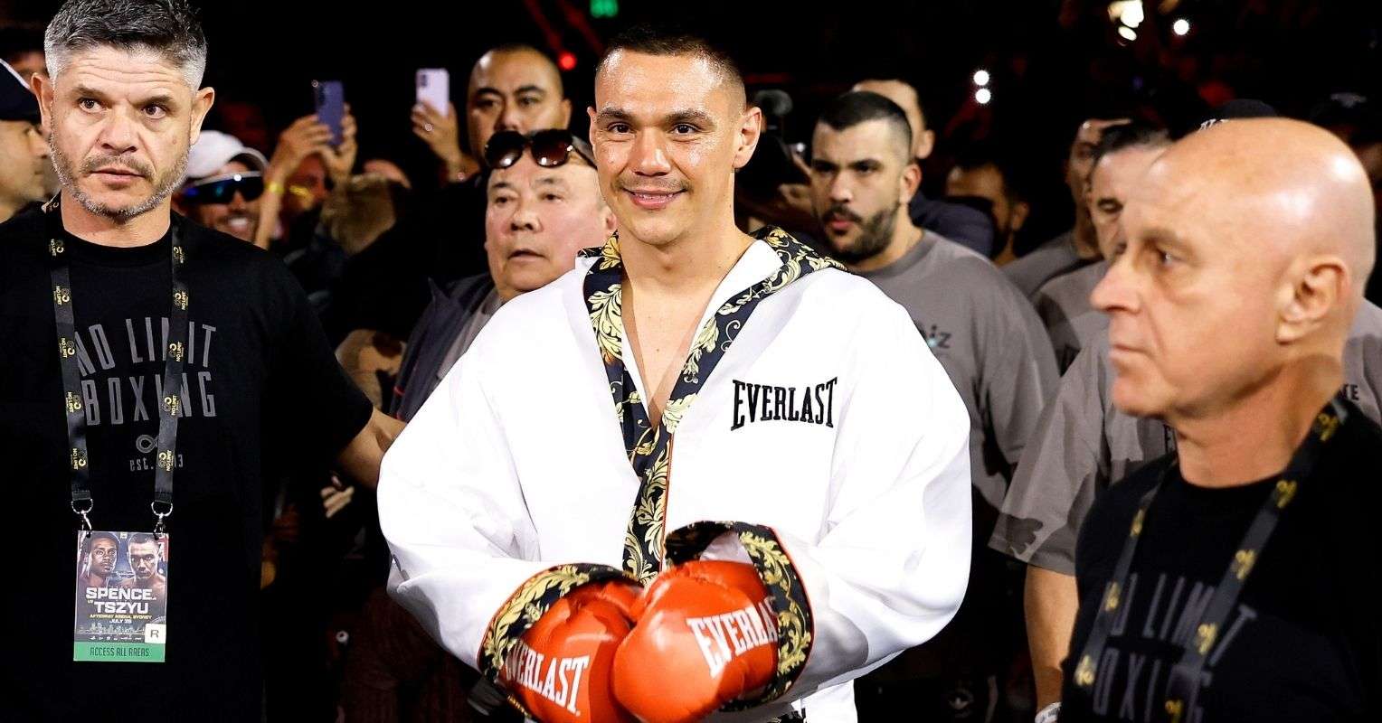 Tim Tszyu close to finalising world title shot against boxing’s oldest world champion
