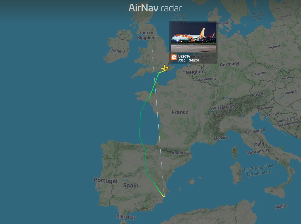 easyJet U22014 to MAN declared full emergency into Gatwick due to loss of yellow hydraulic system