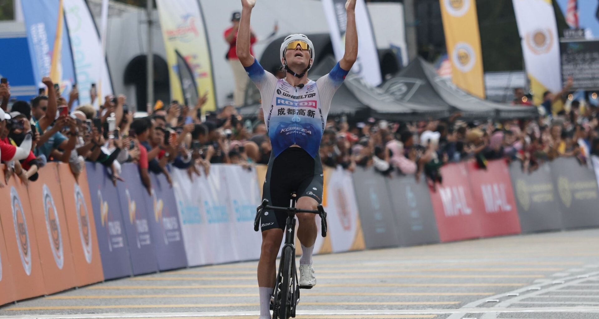 Break prevails as Petr Rikunov wins stage 4 of Le Tour de Langkawi in the Cameron Highlands, Lennart Jasch maintains overall lead