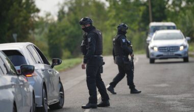 5 arrested near U.S. base in U.K. will be released on bail