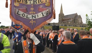 Temporary High Court injunction on Portadown Orange Order marching down Garvaghy Road in Portadown | UTV