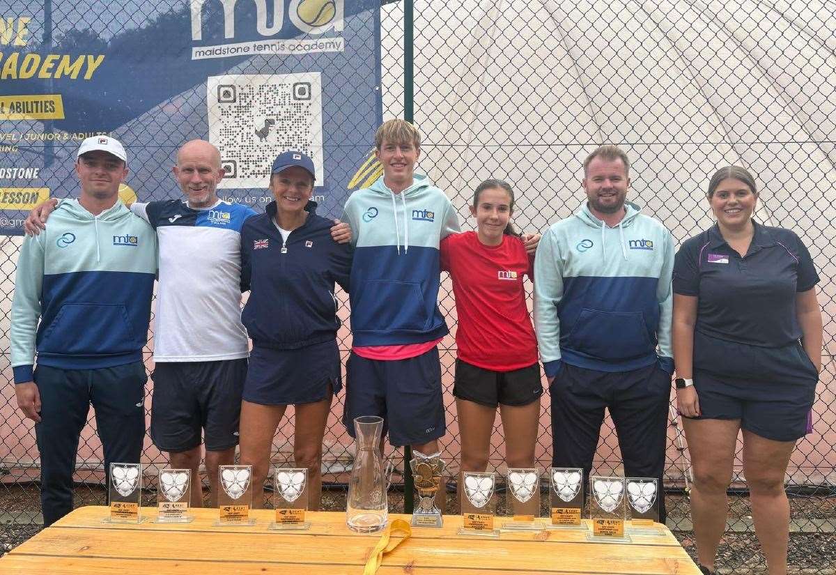 Maidstone Tennis Academy player Gabby Lavrik wins the Fred Perry Challenge, adding to a summer to savour for the club