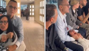 The most powerful man in fashion physically restrained a woman in public. This is how casual violence against women is now