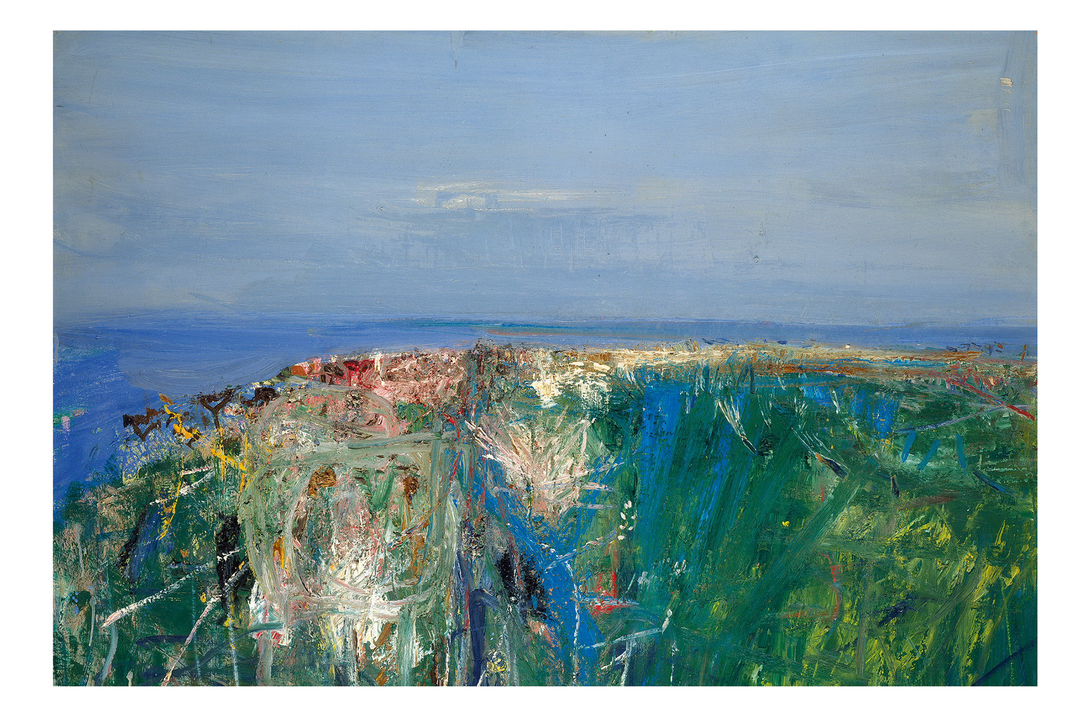 Summer Grasses and Barley on the Clifftop (c.1962)