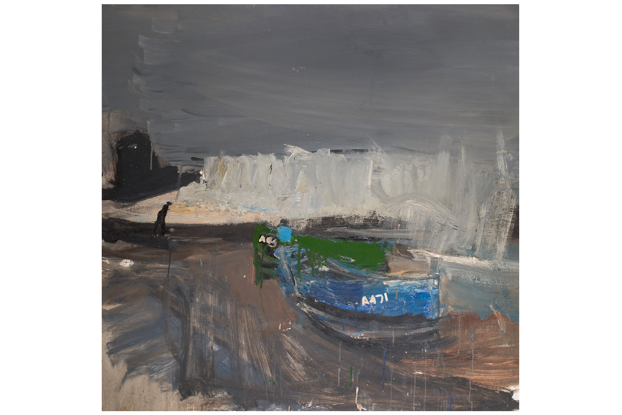Green and Blue Boats (1963)