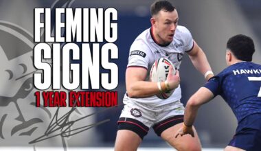 Matty Fleming signs one year extension