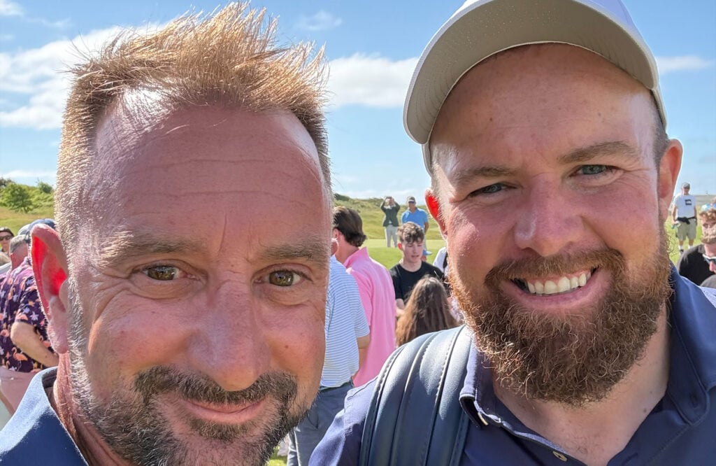 William Smith, Head Greenkeeper at St Enodoc, with Shane Lowry | Source: William Smith

Rory McIlroy at St Enodoc
