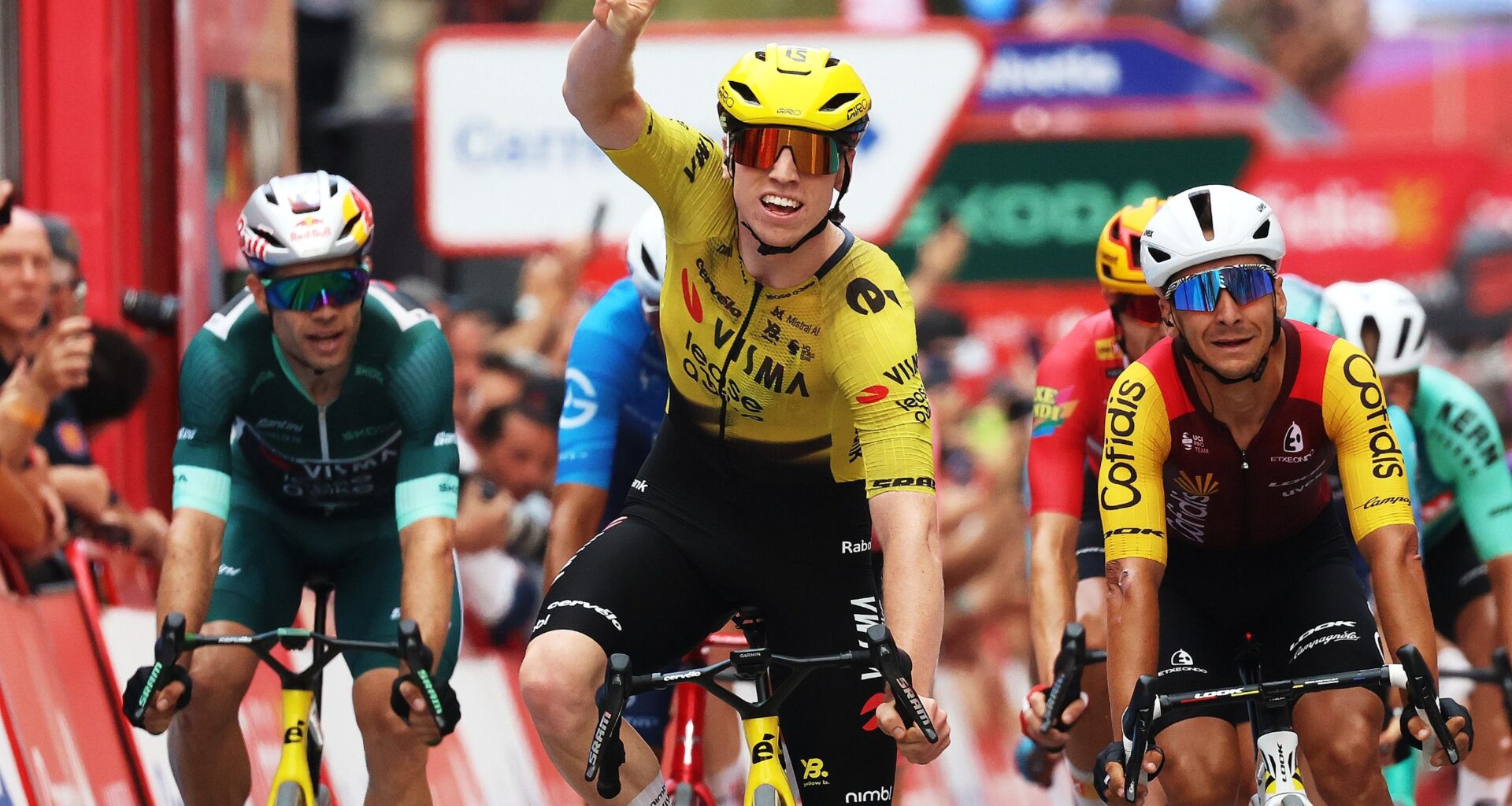 'It's a one in a million situation, isn't it?' – Superstar lead-out helps Matthew Brennan match Tadej Pogačar at Vuelta a España in more ways than one