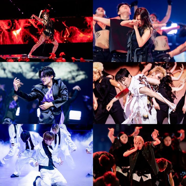 Scenes from Mnet's newest competition show 'Street World Fighter: Directors' War,' which airs Tuesdays at 10 p.m. on Mnet and tvN / Courtesy of Mnet