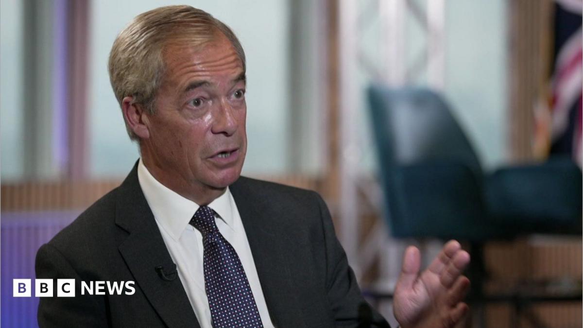 Farage says £72m Reform donations legal 'today' as government seeks to change law