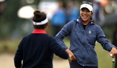 'Team Mom' Alison Lee completes largest comeback in Solheim Cup history for Team USA to cap off unbeaten week