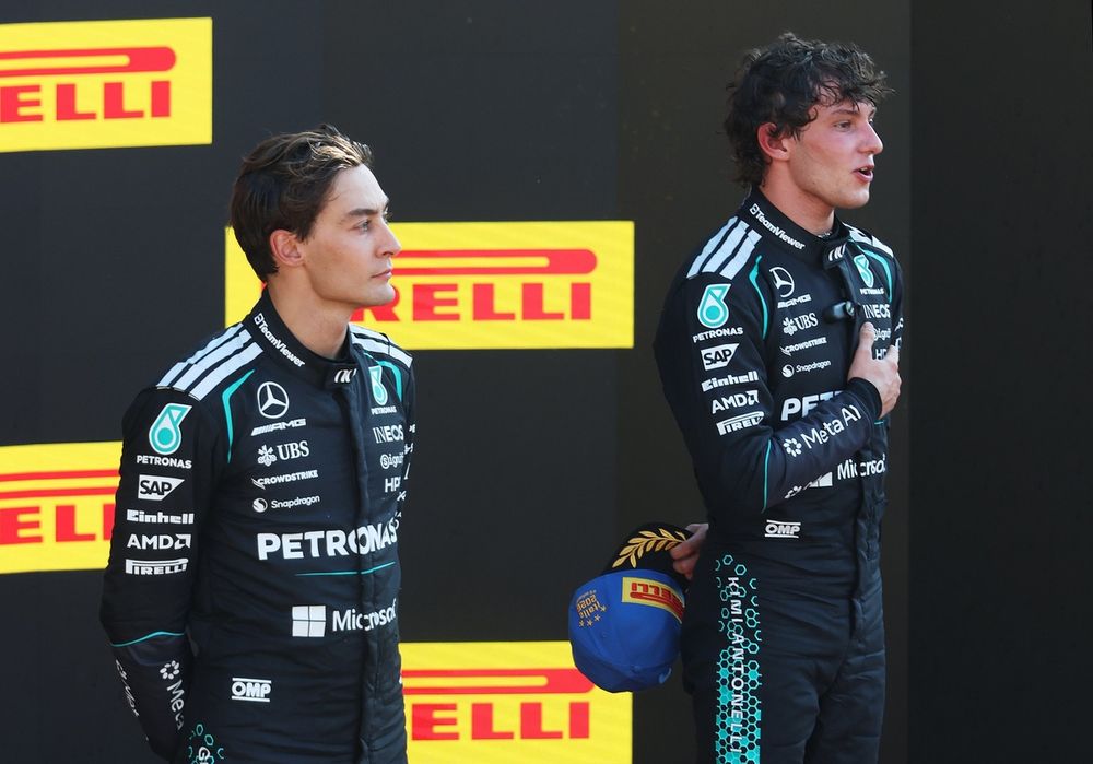 Russell has a theory of why he is being outperformed by Antonelli - and there being a similar story elsewhere on the grid