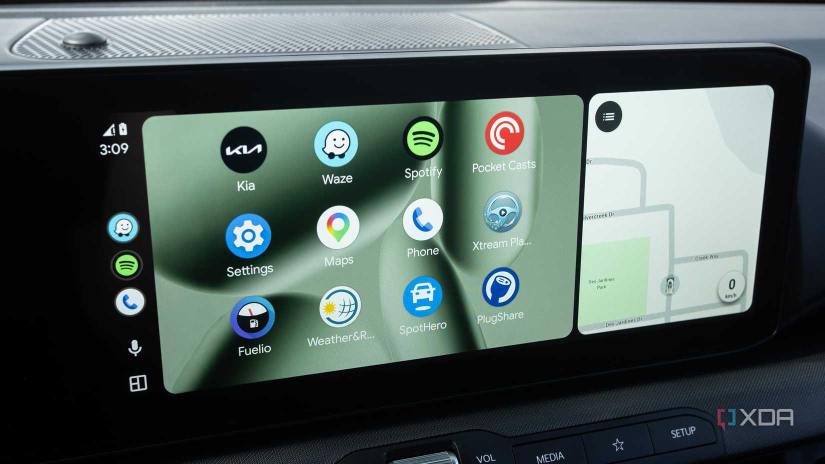 Niche apps on Android Auto's home screen