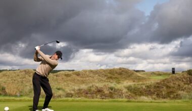 Andy Murray has made rapid progress since taking up golf.