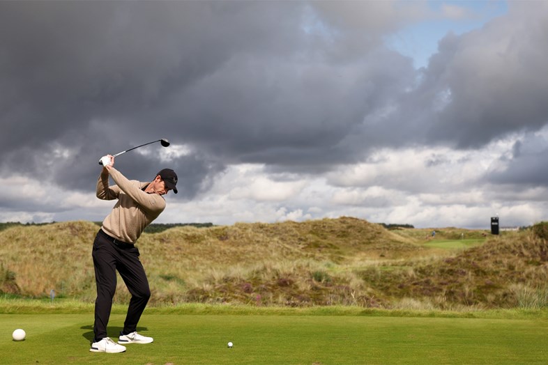 Andy Murray has made rapid progress since taking up golf.