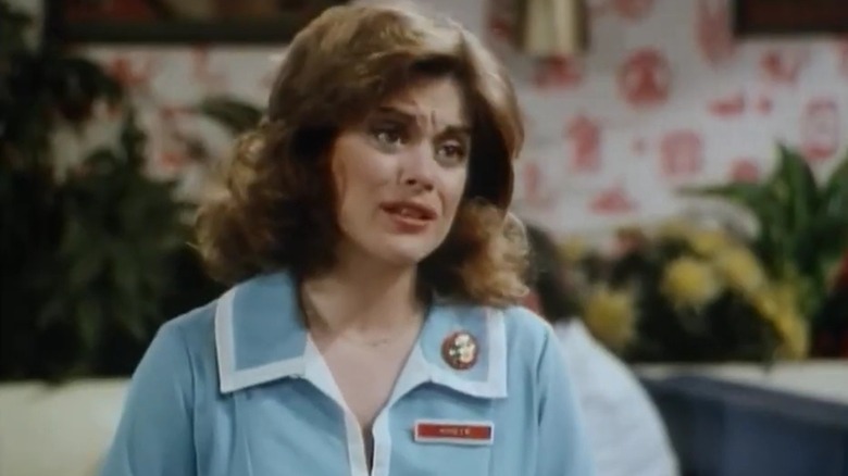 Donna Pescow as Angie on Angie, in her waitress's uniform