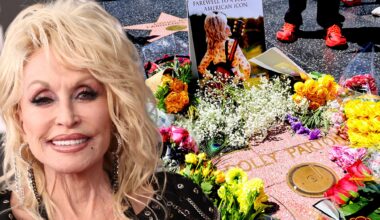 Dolly Parton's Hollywood Star Damaged After Flowers Stolen, Name Scratched