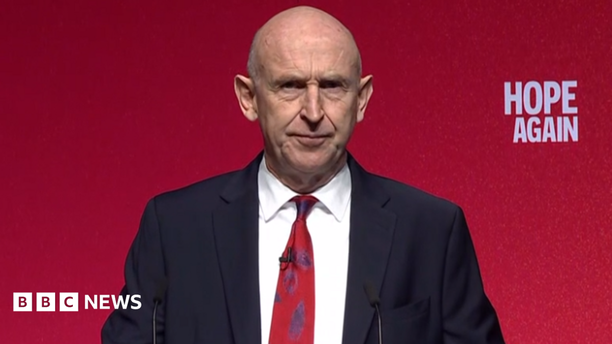 Labour conference live: Best thing we can offer young people is a first job, Healey says