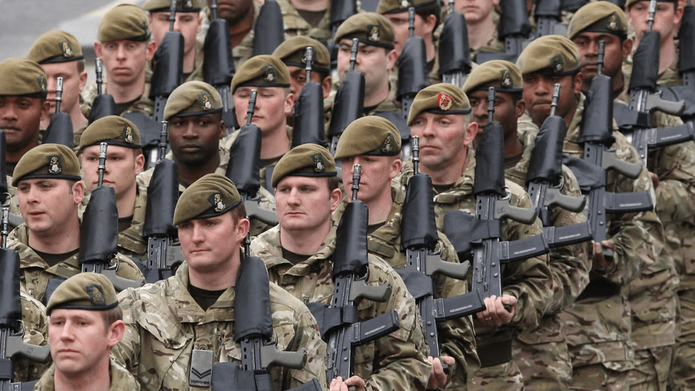 British soldiers