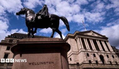 Bank of England holds interest rates at 3.75%, but governor says high energy costs may lead to increase