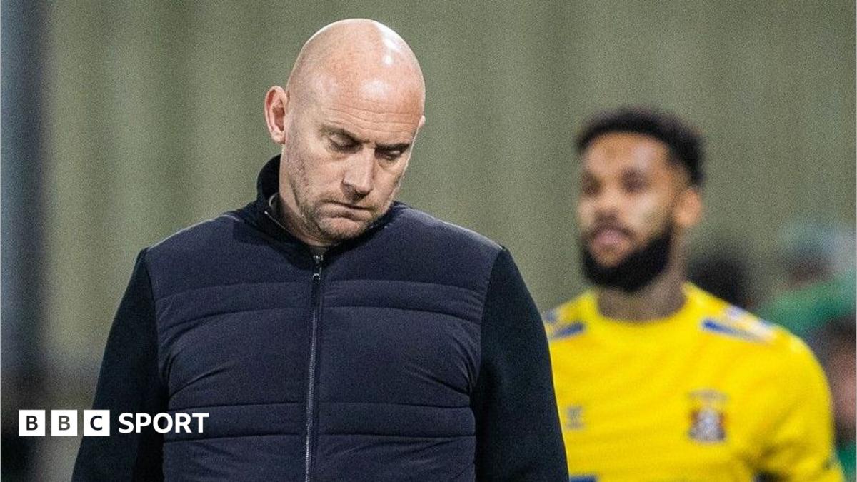 David Gray has been removed from his post after Tuesday's home defeat to Kilmarnock
