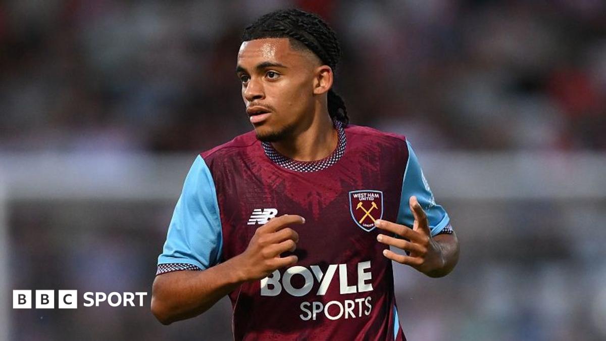 West Ham United's Preston Fearon during a pre-season friendly against Stevenage