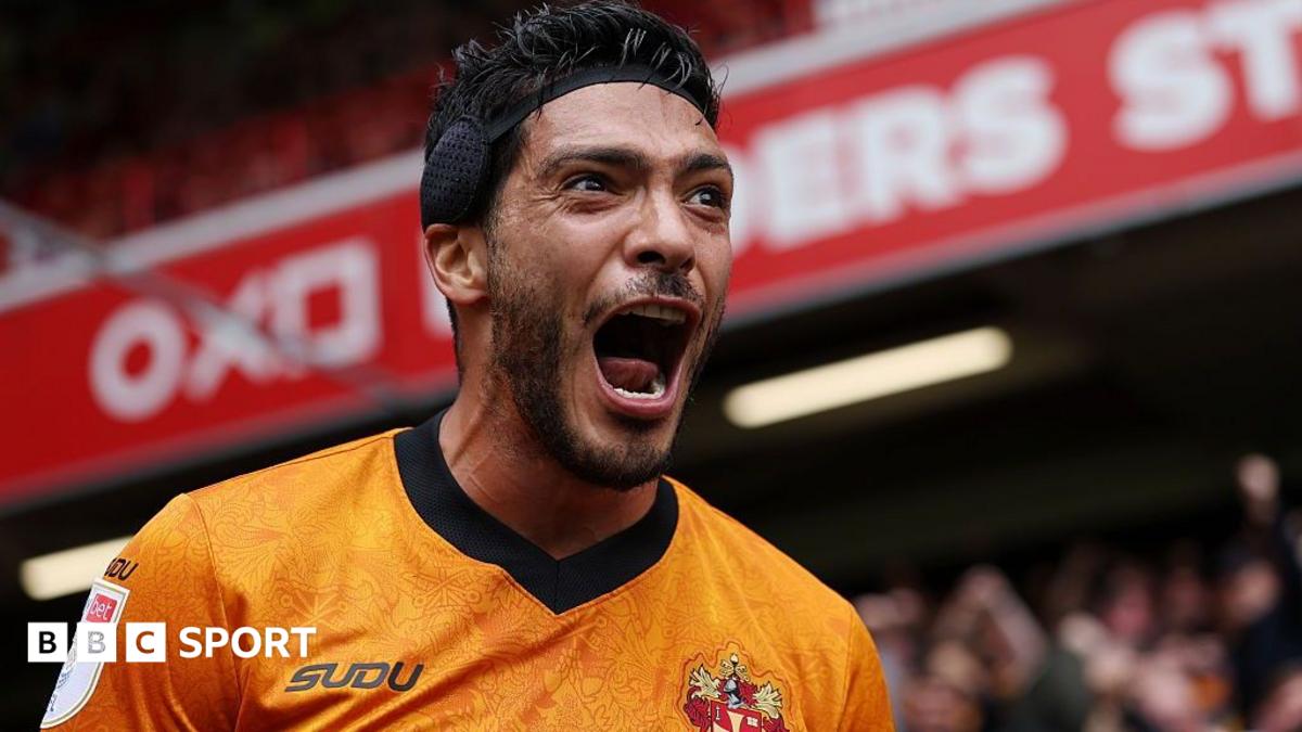Raul Jimenez celebrates scoring for Wolverhampton Wanderers against Sheffield United at Bramall Lane on Sunday 13 September 2026