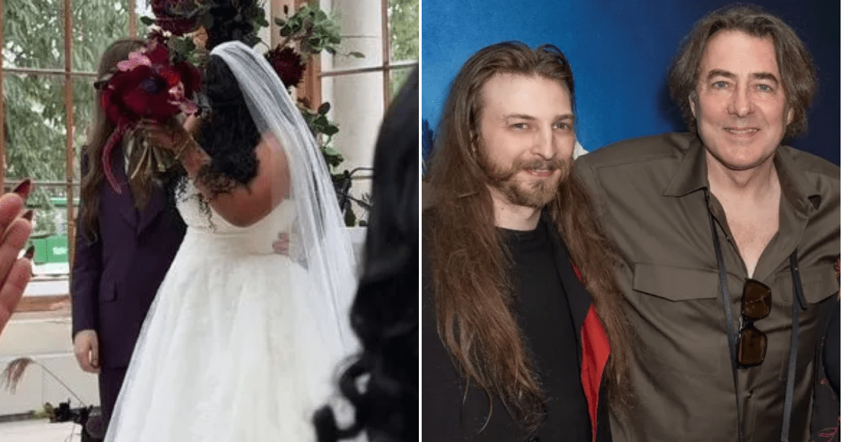 Jonathan Ross' rarely seen son Harvey marries long-term partner in lavish ceremony