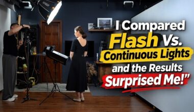 Flash vs Continuous Light for Portraits