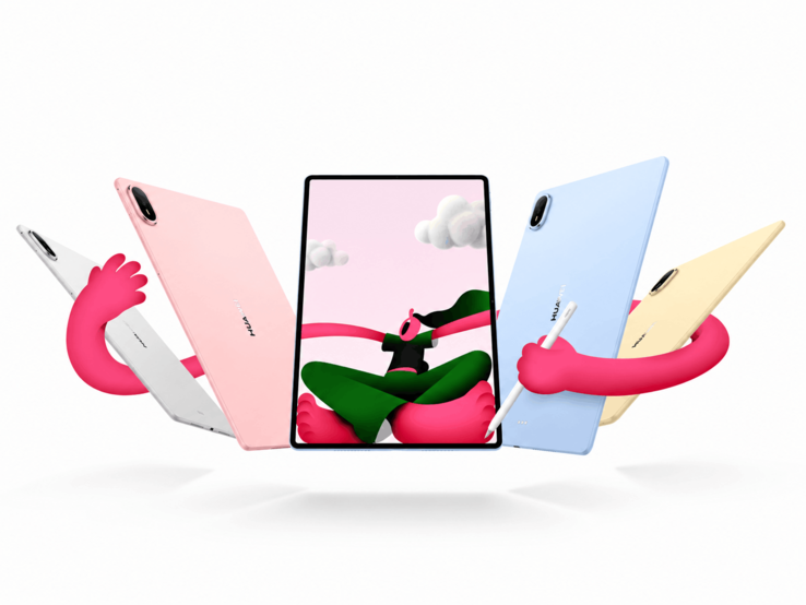 Huawei MatePad Air color options and design