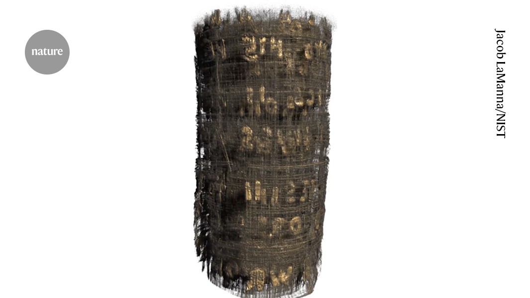 Watch scientists decipher burnt scrolls without unrolling them