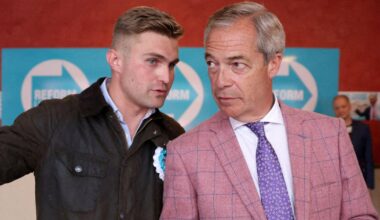 Senior aides to U.K.'s Nigel Farage step down in donation scandal where reporter posed as wealthy American's son
