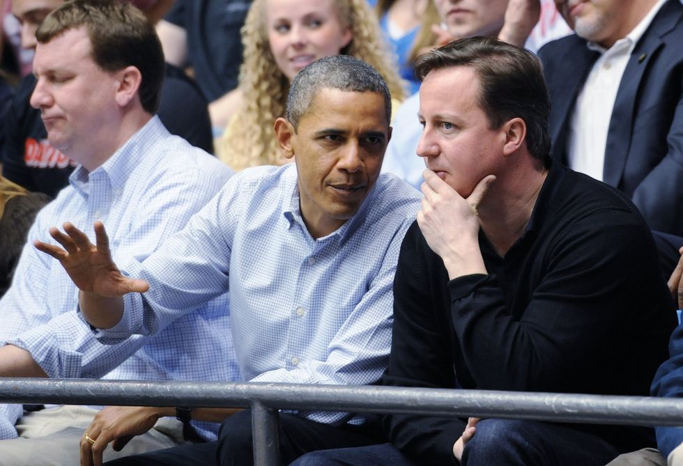 David Cameron and Barack Obama