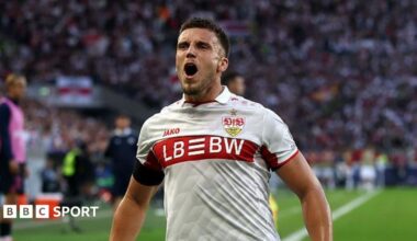 Stuttgart 3-1 Viking: Ermedin Demirovic hat-trick secures dominant win
