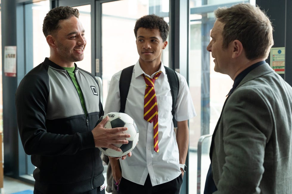 Donte Charles, Adam Thomas, Jack Rimmer, Jason Merrells, Waterloo Road donte charles, adam thomas, jack rimmer jason merrells waterloo road