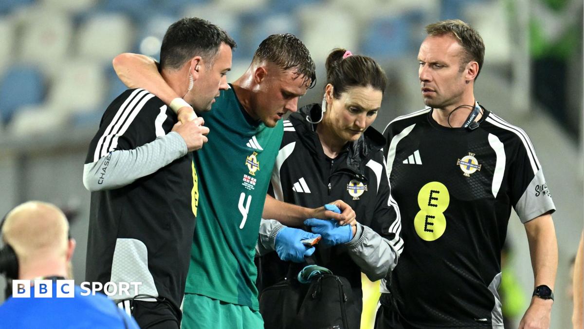 Northern Ireland: Daniel Ballard returns to Sunderland after hamstring injury on international duty