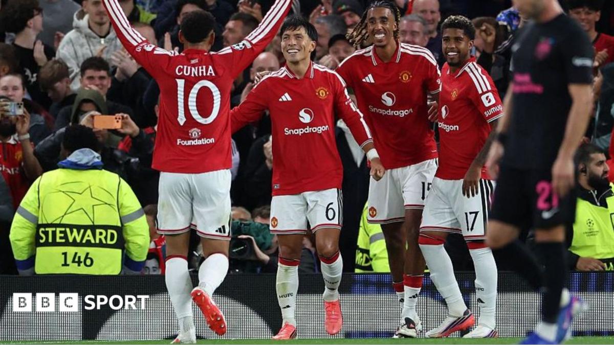 Champions League LIVE: Man Utd vs Sabah plus five games - scores, commentary & updates - BBC