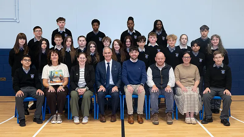 Errigal College, Letterkenny welcomes first year pupils