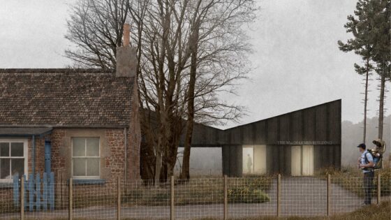 Konishi Gaffney Architects designs cultural centre by Scottish poet’s cottage