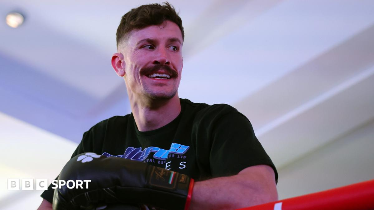 Nathan Heaney pictured during a workout in 2025