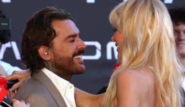 Olivia Attwood and Pete Wicks share "red carpet chemistry" and adorable kiss at the NTAs