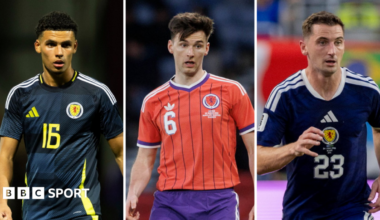 Kristi Montgomery in action for Scotland U21s
