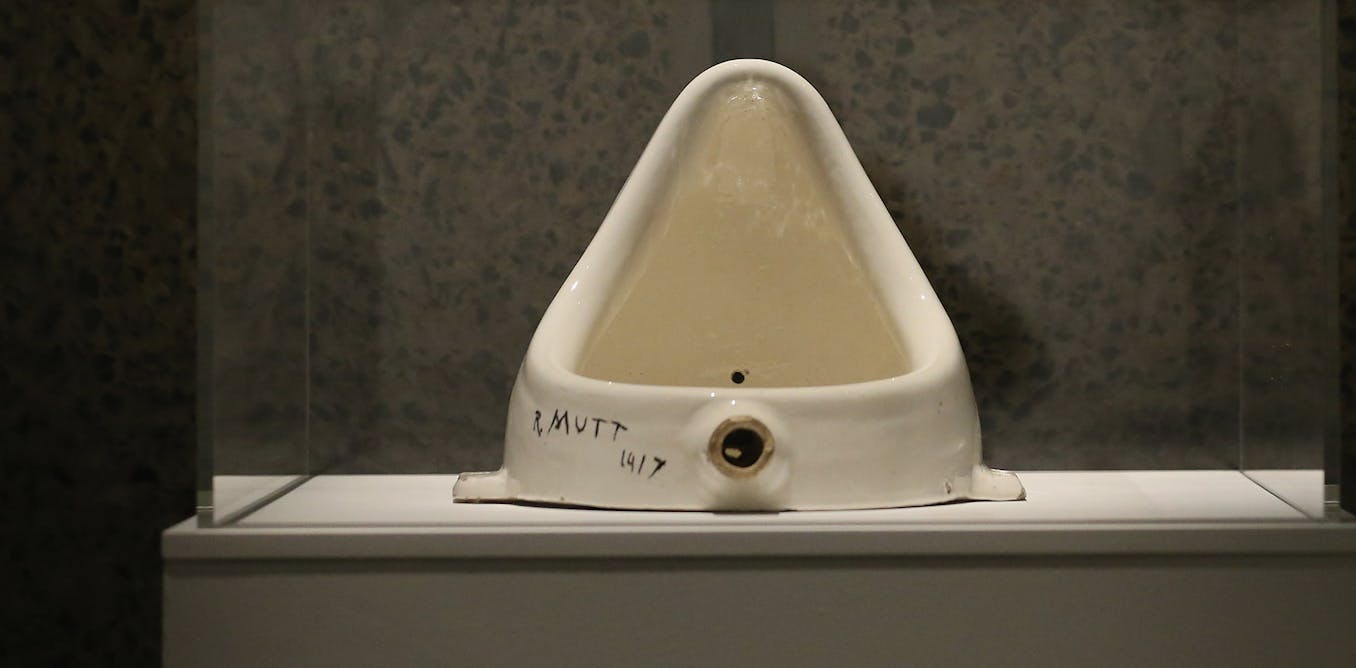 ‘Fountain’ might make you laugh or scowl but asks important questions – a Philly art historian explains why Marcel Duchamp’s iconic 1917 sculpture still provokes