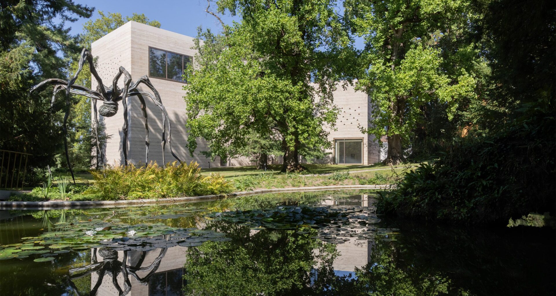 Fondation Beyeler expansion in Switzerland by Peter Zumthor