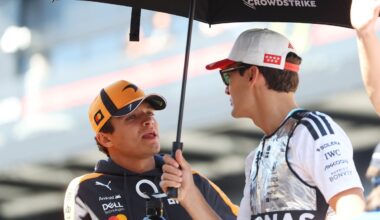Why Norris doesn’t buy Russell’s driving style theory